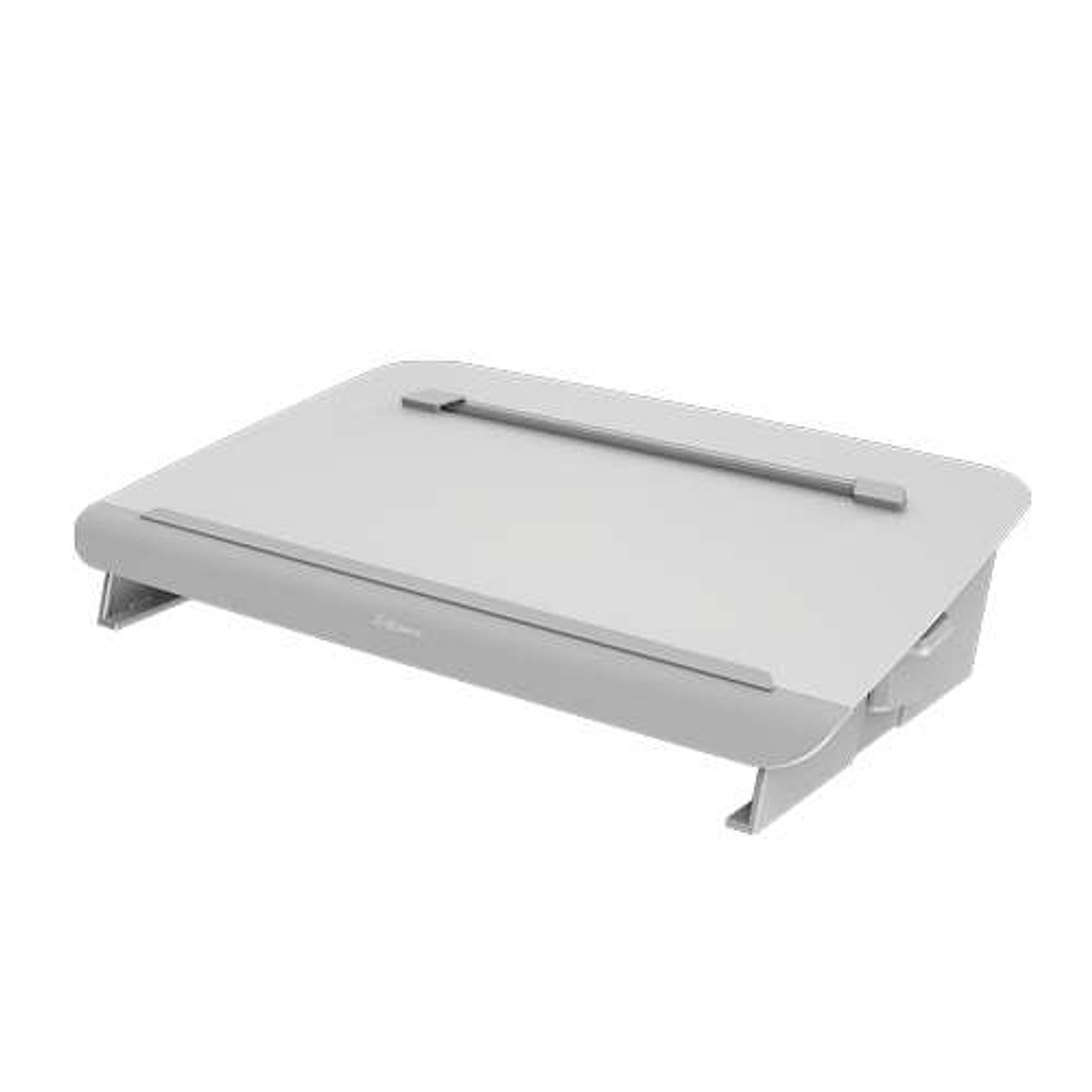 Fellowes Hana Soporte y Atril - Guia Magnetica de Lectura -  Diseño Elegante y Duradero - Hasta 5kg - Color Blanco 1