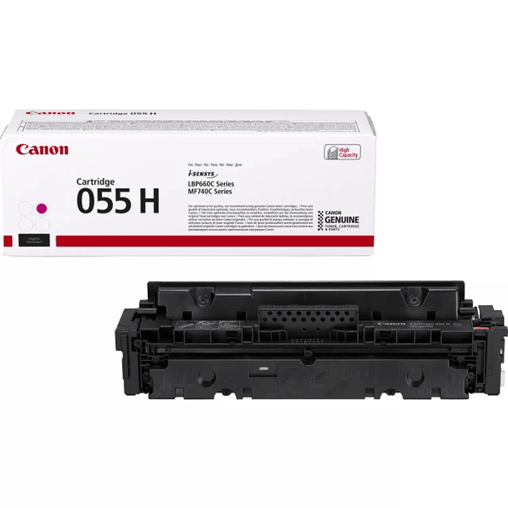 Canon 055H Magenta Cartucho de Toner Original - 3018C002 1
