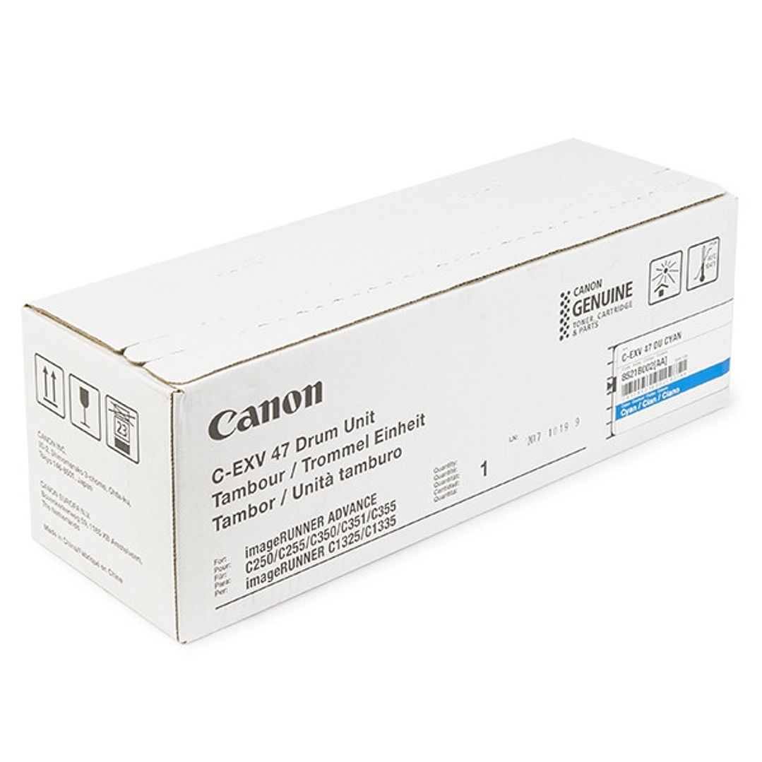 Canon C-EXV47C Cyan Tambor de Imagen Original - 8521B002 (Drum) 1