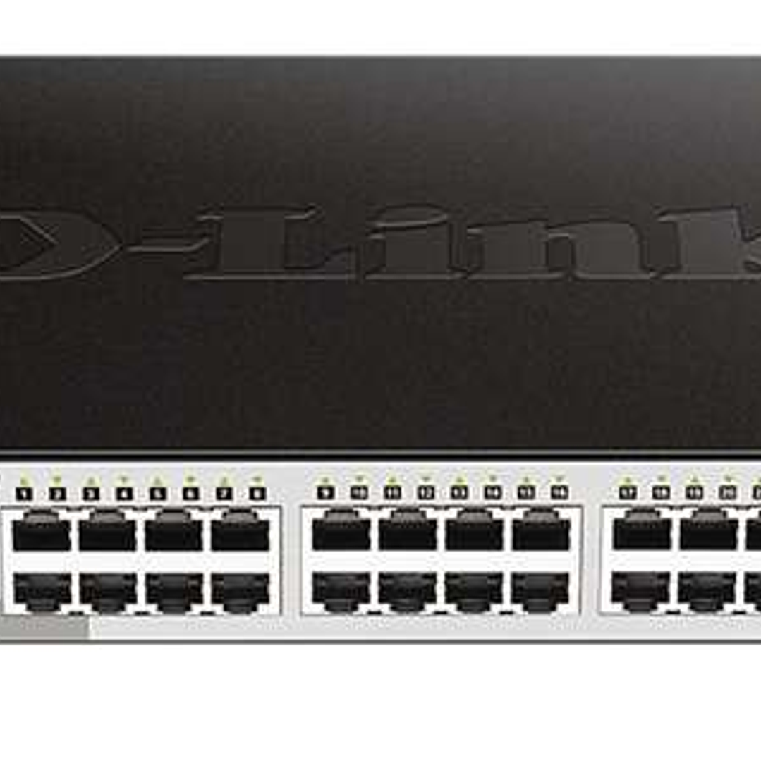 D-Link Switch Smart 24 Puertos Gigabit PoE + 4 SFP Combo 1