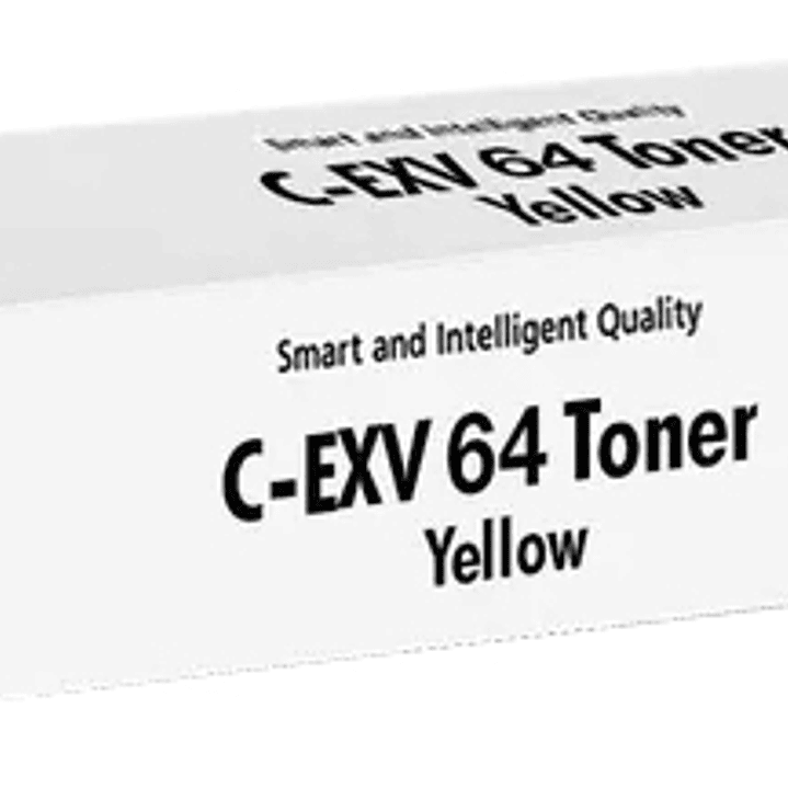 Canon CEXV64 Amarillo Cartucho de Toner Original - 5756C002 1