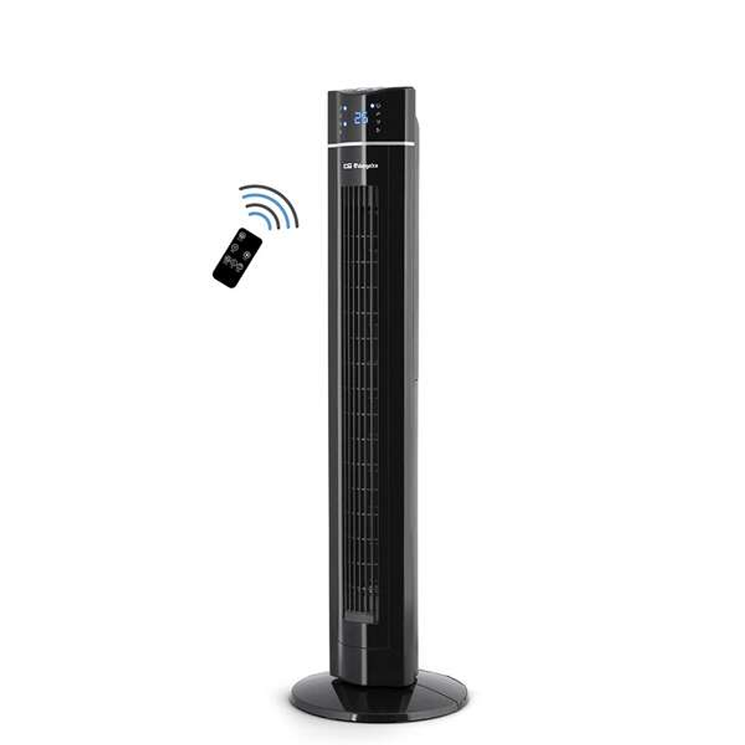 Orbegozo TWM 1009 Ventilador de Torre Ionico - Potente y Tecnologico - Pantalla LED - Mando a Distancia - Temporizador y Bandeja para Esencias 1