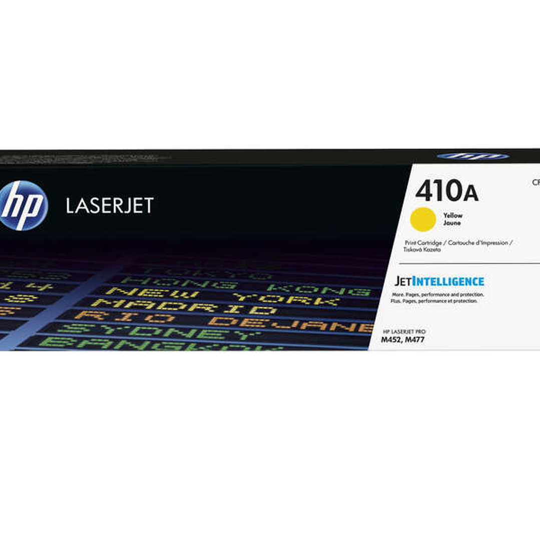 HP CF412A Amarillo Cartucho de Toner Original - 410A 1