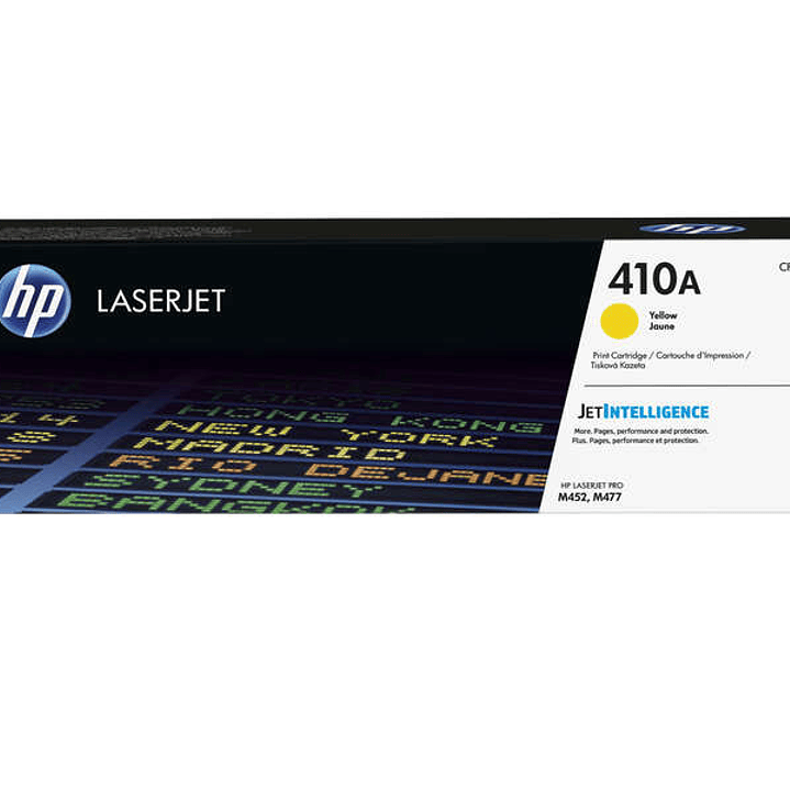 HP CF412A Amarillo Cartucho de Toner Original - 410A 1