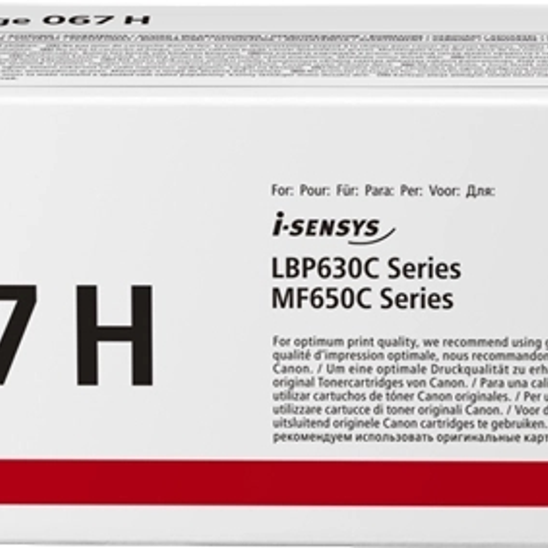 Canon 067H Magenta Cartucho de Toner Original - 5104C002 1