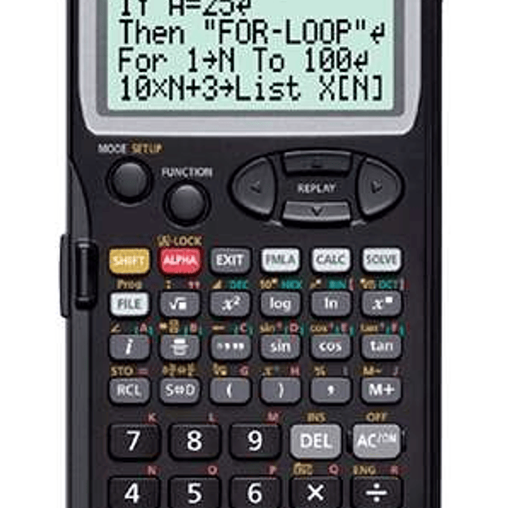 Casio FX-5800PLUS Calculadora Programable de Sobremesa - Pantalla de 4 Lineas - 664 Funciones - 26 Memorias - 128 Formulas Almacenadas - Alimentacion  1