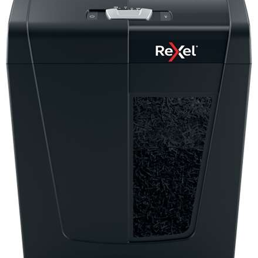 Rexel Secure X10 Destructora de Papel Manual Corte en Particulas P-4 - Destruye hasta 10 Hojas a la Vez - Capacidad de la Papelera 18L - Color Negro 1