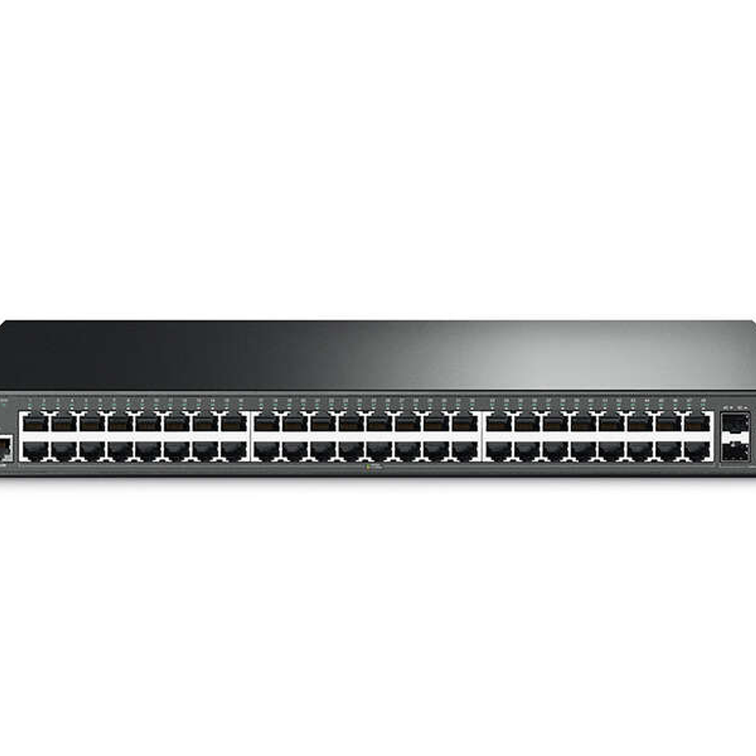TP-Link Switch JetStream Gestionable Gigabit L2 - 48 Puertos con 4 Ranuras SFP 1