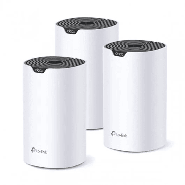 TP-Link Deco S7 Sistema WiFi Mesh Inteligente Doble Banda AC1900 - 3 Unidades Deco - 3 Puertos Ethernet LAN (RJ-45) - Tecnologia MU-MIMO 1