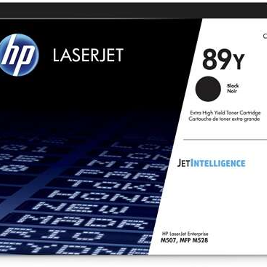 HP CF289Y Negro Cartucho de Toner Original - 89Y 1