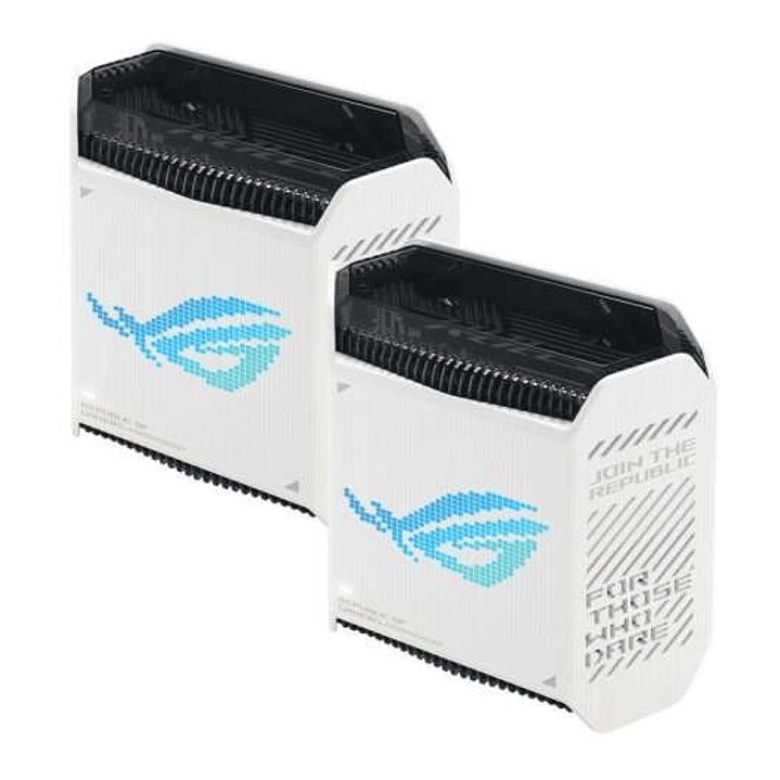 Asus ROG Rapture GT6 Pack 2 Unidades Router WiFi Mesh AX10000 Tri-Banda MU-MIMO - Color Blanco 1