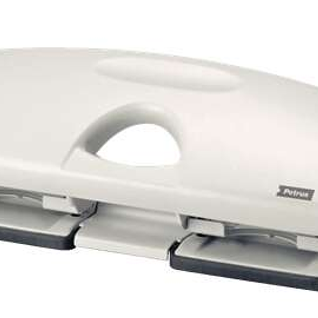 Petrus 405 Taladro Perforador 4 Orificios - Hasta 25 Hojas - Alineacion Facil - Facil Vaciado - Formato A4 - Punzones 5.5mm 1