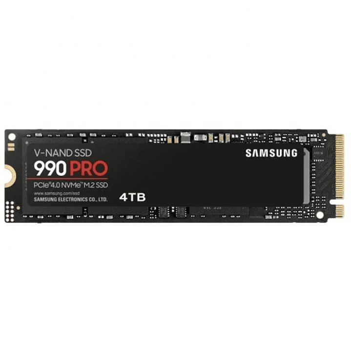 Samsung 990 Pro Disco Duro Solido SSD 4TB PCIe 4.0 NVMe M.2 1