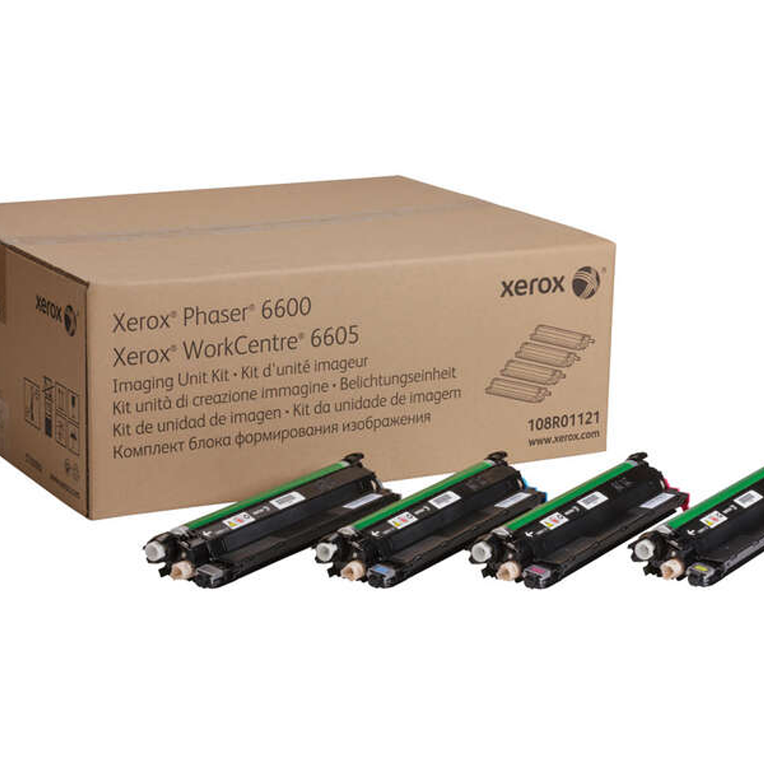 Xerox Phaser 6600/WorkCentre 6605/6655/VersaLink C400/C405 Tambor de Imagen Original - 108R01121 1