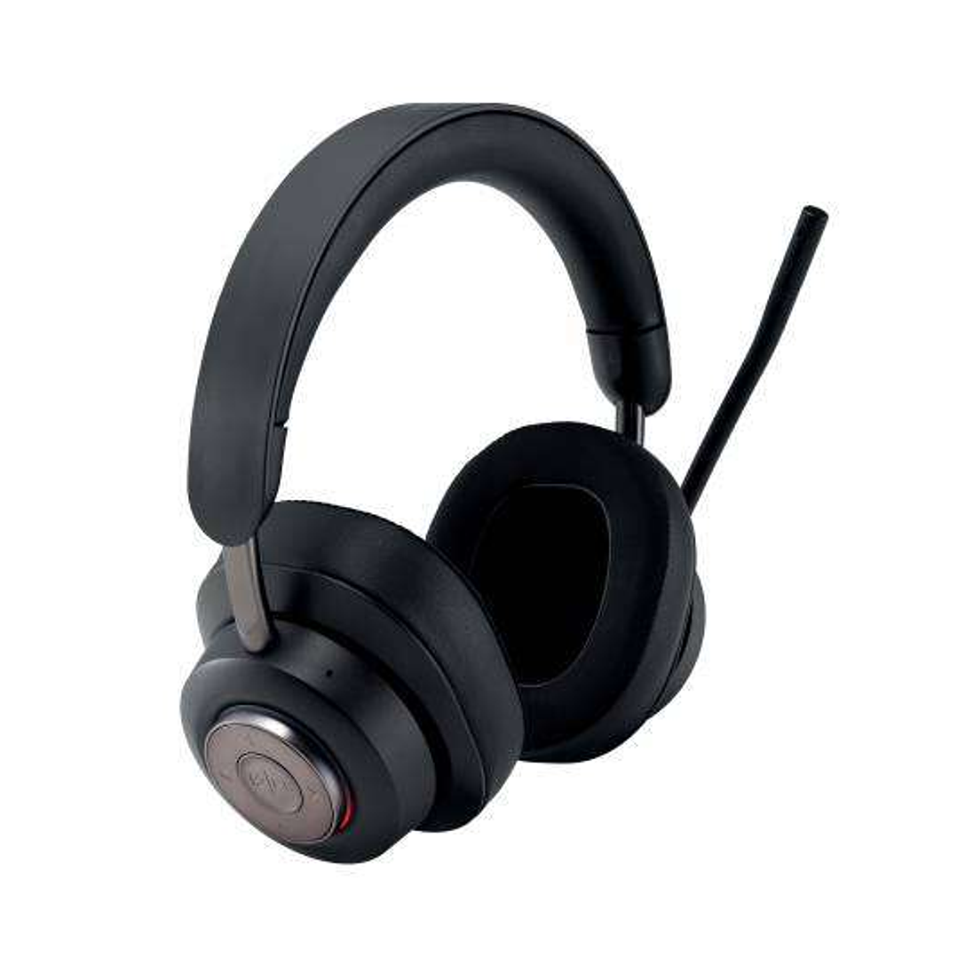 Kensington H3000 Auriculares Circumaurales Bluetooth 5.2 con Microfono Plegable - Cancelacion PNC y ENC - Autonomia hasta 60h - Incluye Adaptador de U 1