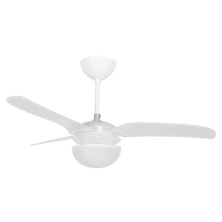 Orbegozo CP 75120 Ventilador de Techo Elegante y Funcional - Ideal para Espacios Pequeños - Silencioso - 3 Velocidades - Mando a Distancia - Potente y 1