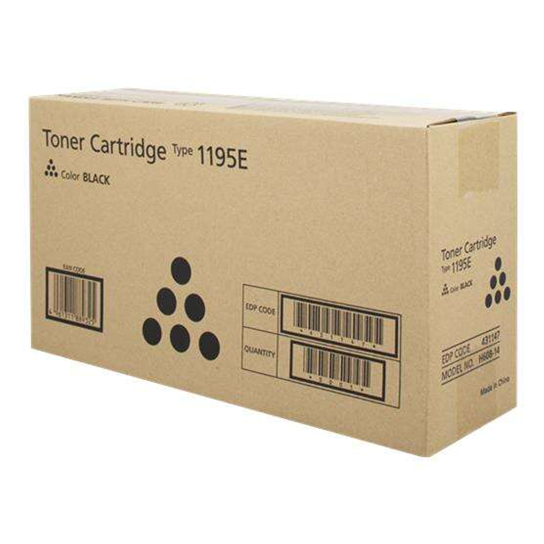 Ricoh Type 1195E Negro Cartucho de Toner Original - 431147 1