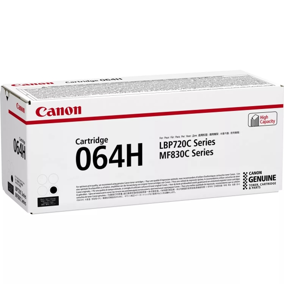 Canon 064H Negro Cartucho de Toner Original - 4938C001 1