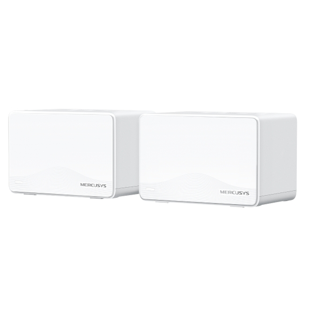 Mercusys Halo H25BE Pack de 2 Unidades Sistema Mesh Wi Fi 7 BE3600 - Cobertura Hasta 460m2 - Velocidad hasta 3600 Mbps - Color Blanco 1