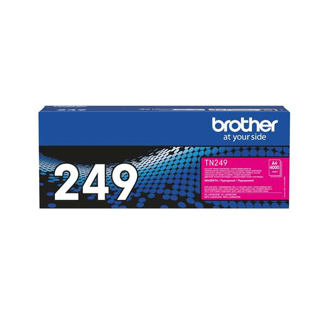 Brother TN249 Magenta Cartucho de Toner Original - TN249M 1