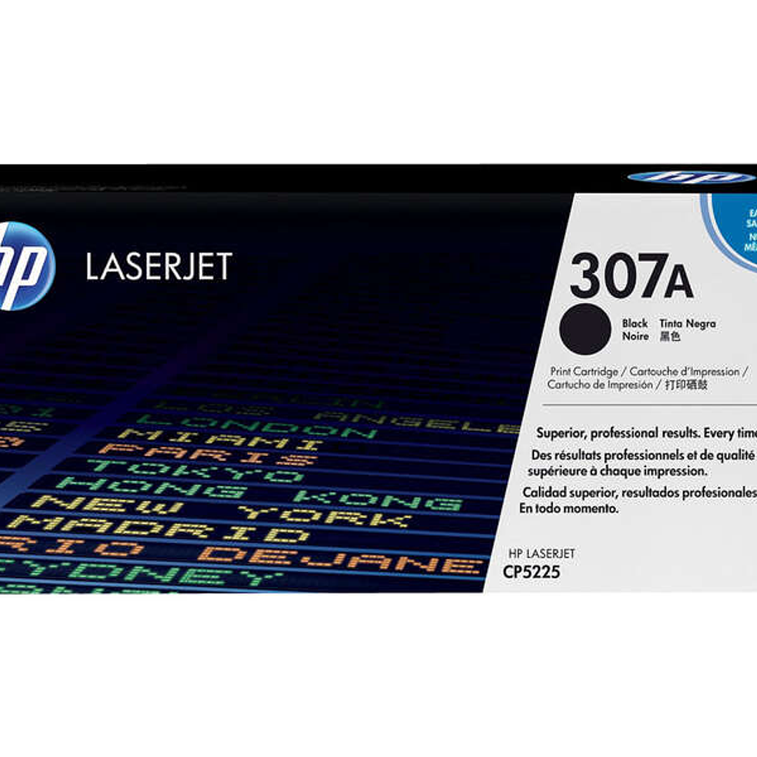 HP CE740A Negro Cartucho de Toner Original - 307A 1