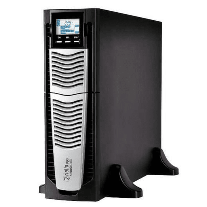Riello Sentinel Dual SAI 3000VA 2700W - USB, 8x Salidas C13, 1x Salida C19, RS-232 1