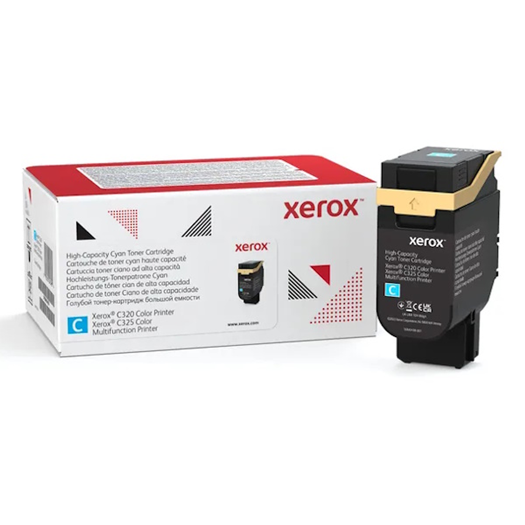 Xerox C320 C325 Cyan Cartucho de Toner Original - 006R04828 1