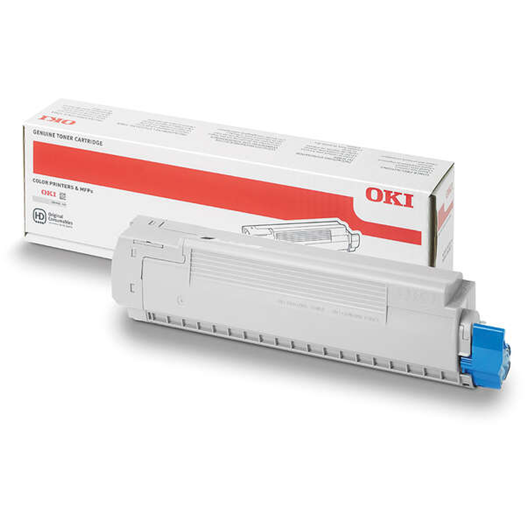 OKI C5800/C5900/C5550MFP Amarillo Cartucho de Toner Original - 43324421 1