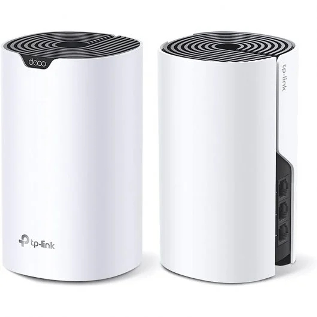 TP-Link Deco S7 Sistema WiFi 6 Mesh Inteligente Doble Banda AC1900 - 2 Unidades Deco - 3 Puertos Ethernet LAN (RJ-45) - Tecnologia MU-MIMO 1