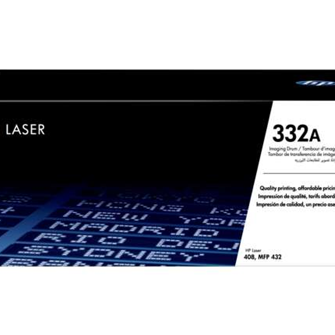 HP W1332A Negro Tambor de Imagen Original - 332A (Drum) 1
