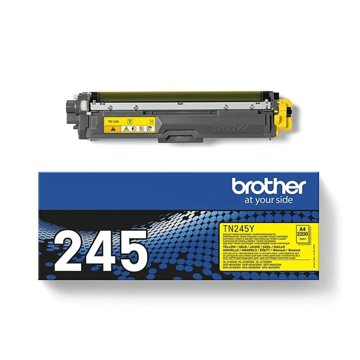 Brother TN245 Amarillo Cartucho de Toner Original - TN245Y 1