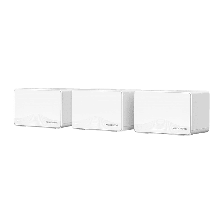 Mercusys Halo H25BE Pack de 3 Unidades Sistema Mesh Wi Fi 7 BE3600 - Cobertura Hasta 460m2 - Velocidad hasta 3600 Mbps - Color Blanco 1