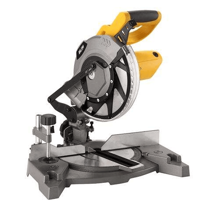 Blim Sierra Ingletadora 1400W 210mm - Velocidad +/- 5000rpm - Hoja de 24 Dientes - Incluye Bolsa para Polvo 1