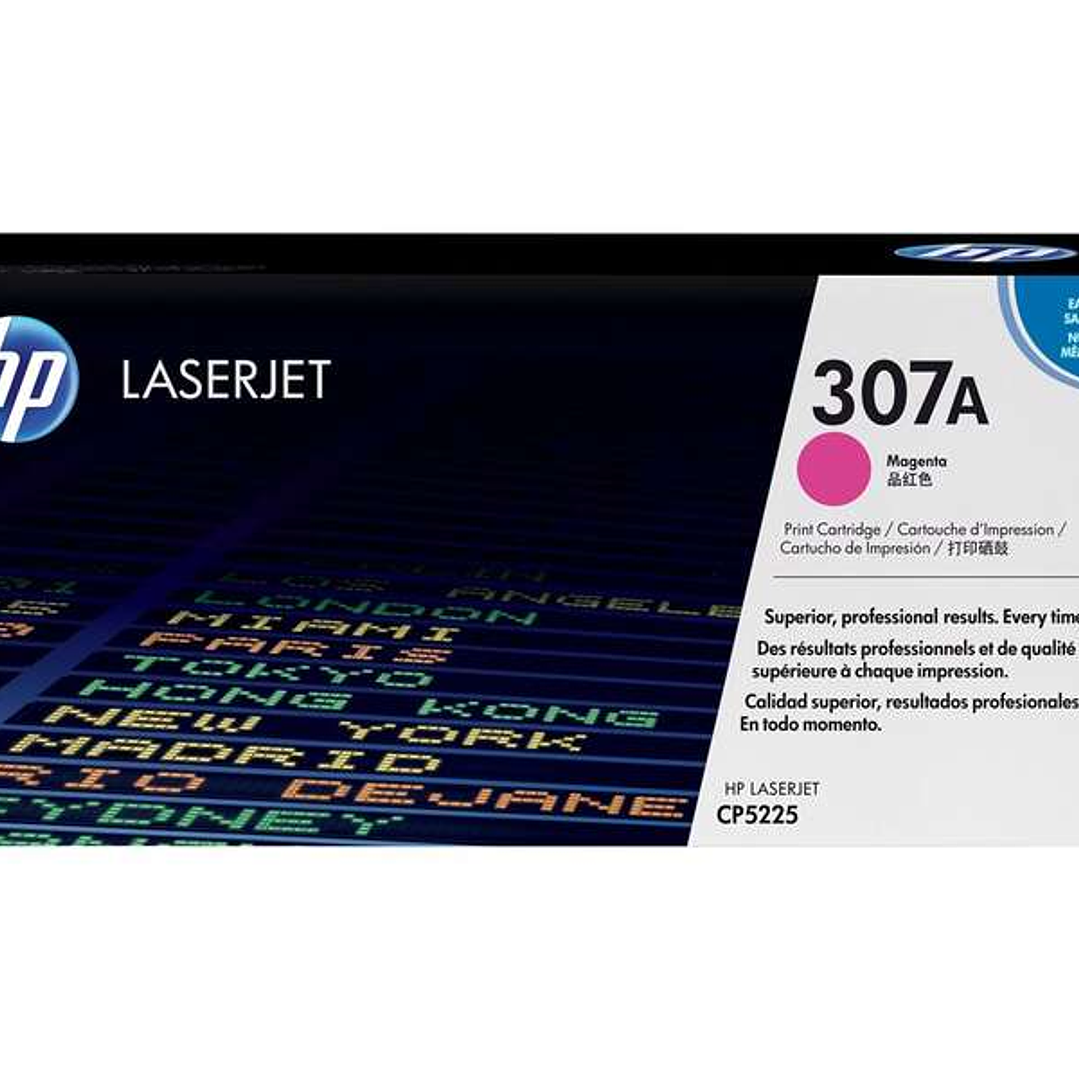 HP CE743A Magenta Cartucho de Toner Original - 307A 1