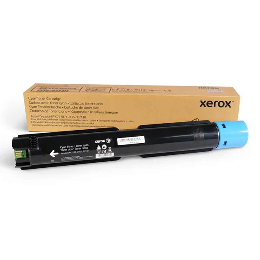 Xerox VersaLink C7120 C7125 C7130 Cyan Cartucho de Toner Original - 006R01825 1