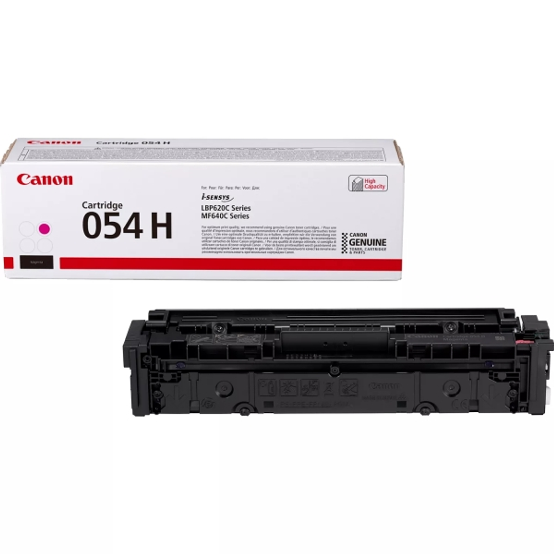 Canon 054H Magenta Cartucho de Toner Original - 3026C002 1