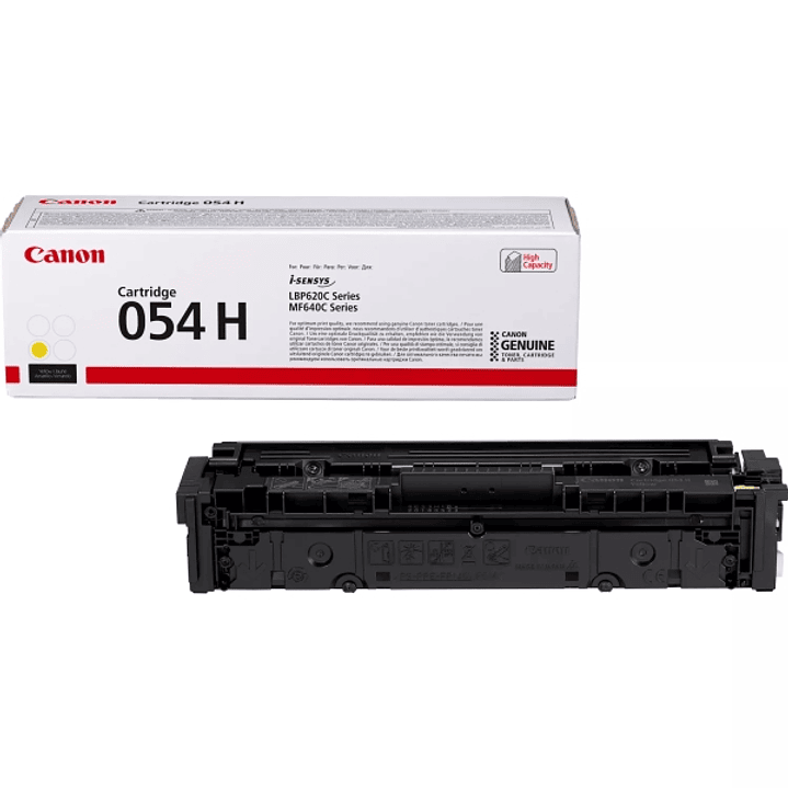 Canon 054H Amarillo Cartucho de Toner Original - 3025C002 1