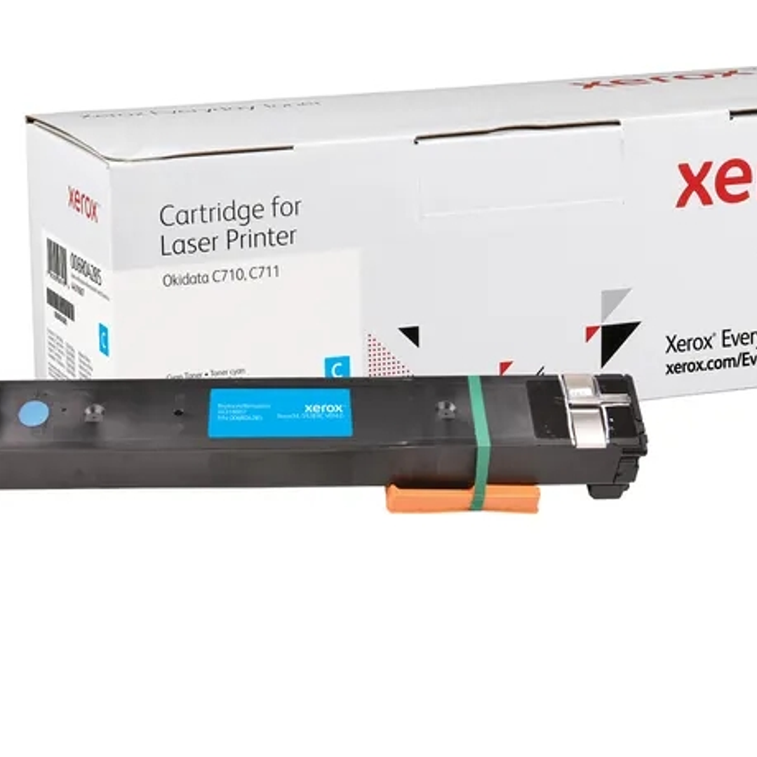 Xerox Everyday OKI C710/C711 Cyan Cartucho de Toner Generico - Reemplaza 44318607 1