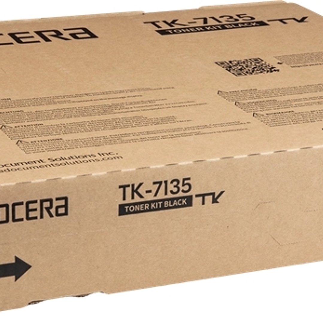 Kyocera TK7135 Negro Cartucho de Toner Original - 1T02ZT0NL0 1
