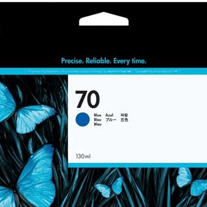HP 70 Azul Cartucho de Tinta Original - C9458A 1