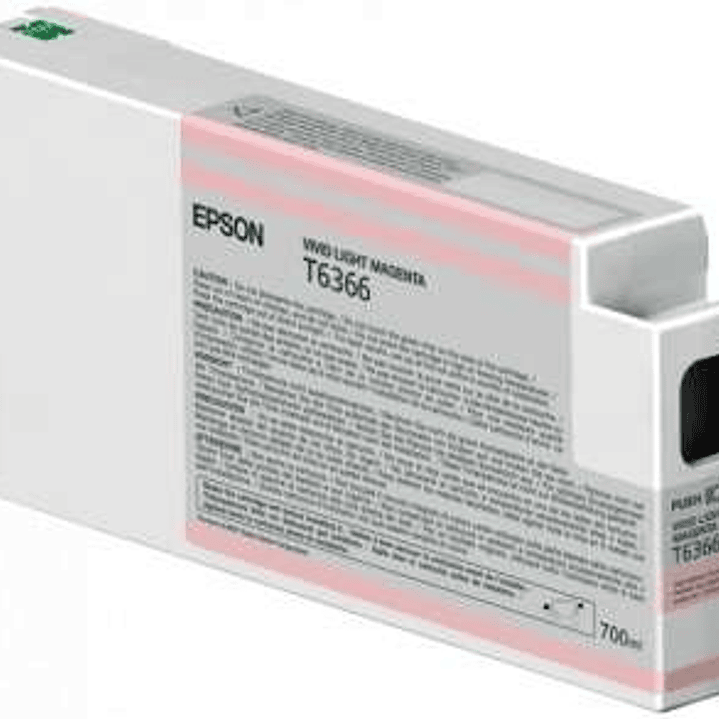 Epson T6366 Magenta Light Cartucho de Tinta Original - C13T636600 1