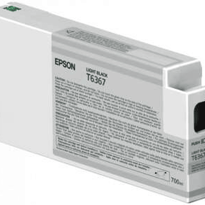 Epson T6367 Negro Light Cartucho de Tinta Original - C13T636700 1