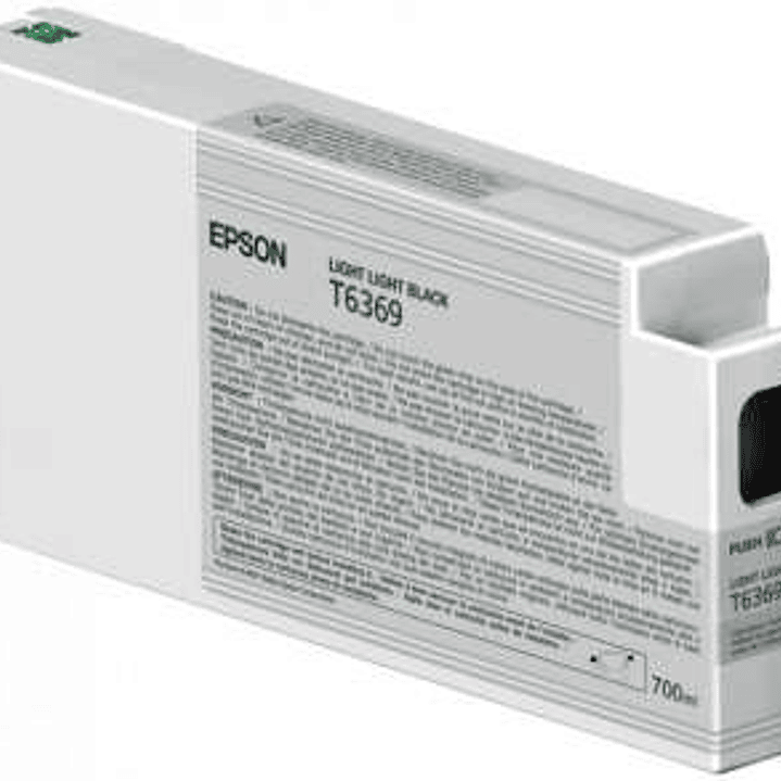 Epson T6369 Gris Light Cartucho de Tinta Original - C13T636900 1