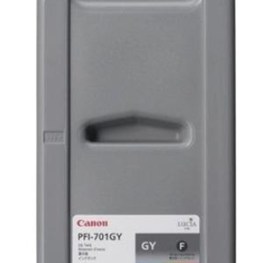 Canon PFI-701GY Gris Cartucho de Tinta Original - 0909B001 1