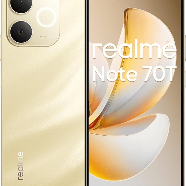 Realme Note 70T Smartphone Pantalla Amoled 6.75
