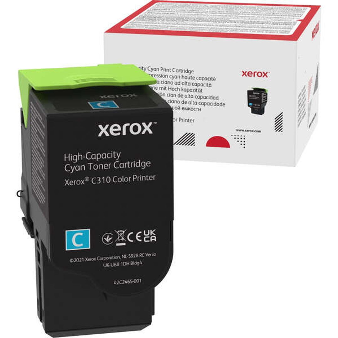 Xerox C310/C315 Cyan Cartucho de Toner Original - 006R04365 1