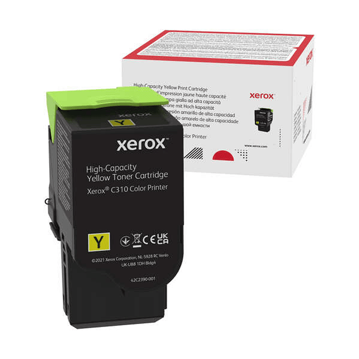 Xerox C310/C315 Amarillo Cartucho de Toner Original - 006R04367 1