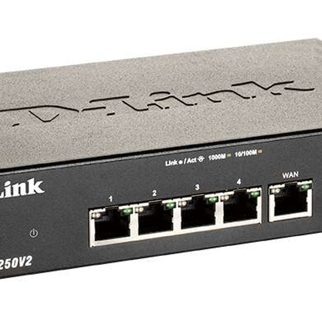 D-Link Router VPN de Servicios Unificados - 3 Puertos LAN - 1 Puerto WAN - 1 Puerto WAN/LAN, 2 Puerto USB 3.0 1