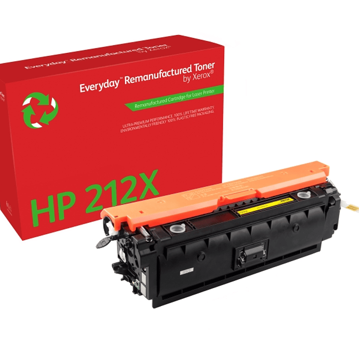Xerox Everyday HP W2122X Amarillo Cartucho de Toner Remanufacturado - Reemplaza 212X 1