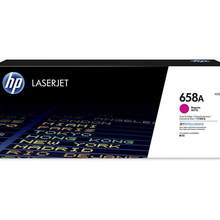 HP W2003A Magenta Cartucho de Toner Original - 658A 1